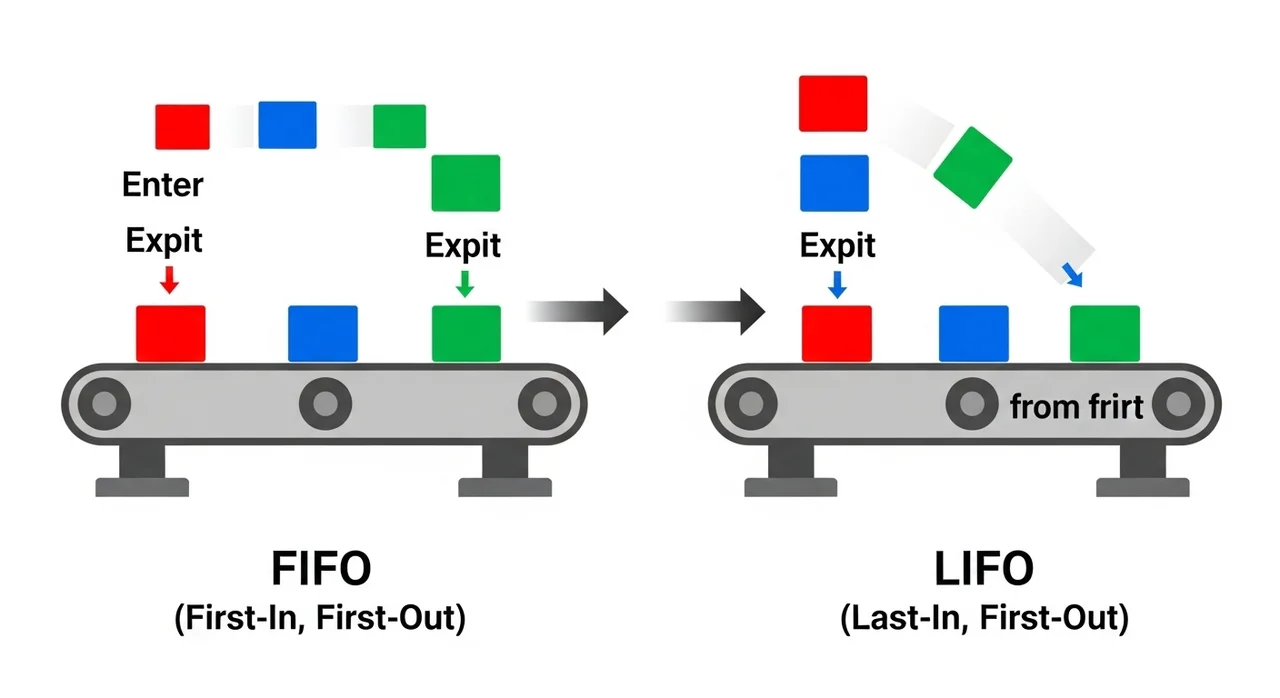 재고 흐름의 기본 원칙: FIFO와 LIFO