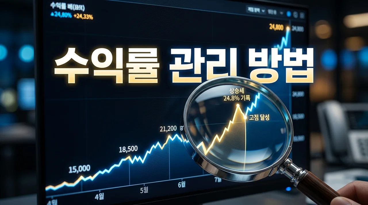 수익률 관리 방법: 리스크는 낮추고 수익은 높이는 핵심 전략 5가지