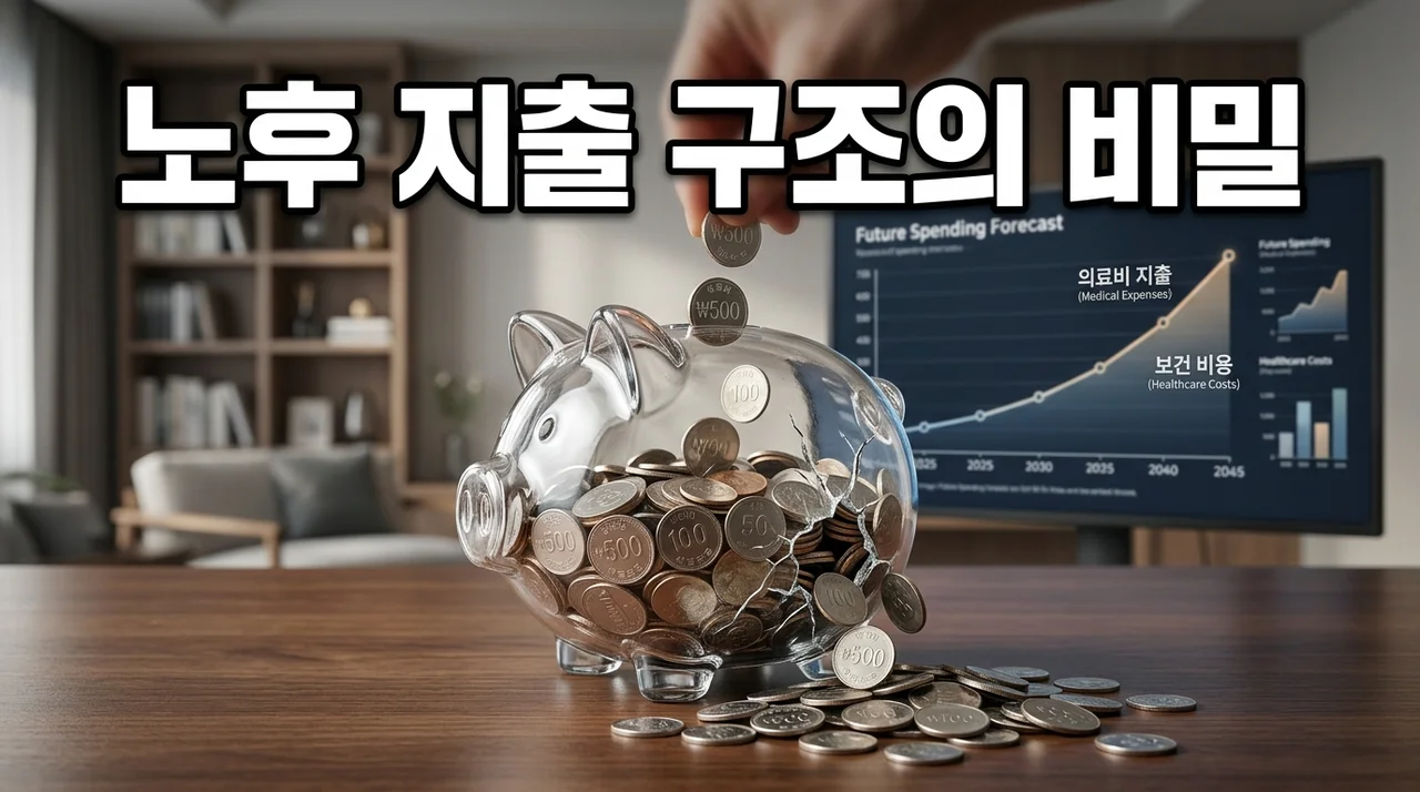 은퇴 후 진짜 돈 새는 곳, 노후 지출 구조 모르면 후회합니다