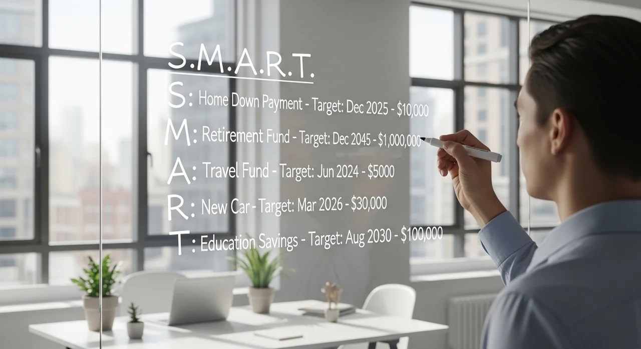 2단계: 구체적이고 측정 가능한 목표 설정하기 (SMART 원칙)