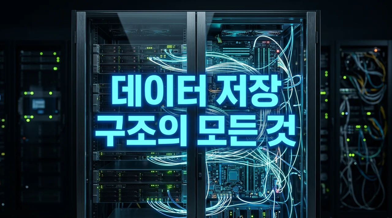 데이터 저장 구조 완벽 가이드: HDD부터 클라우드까지