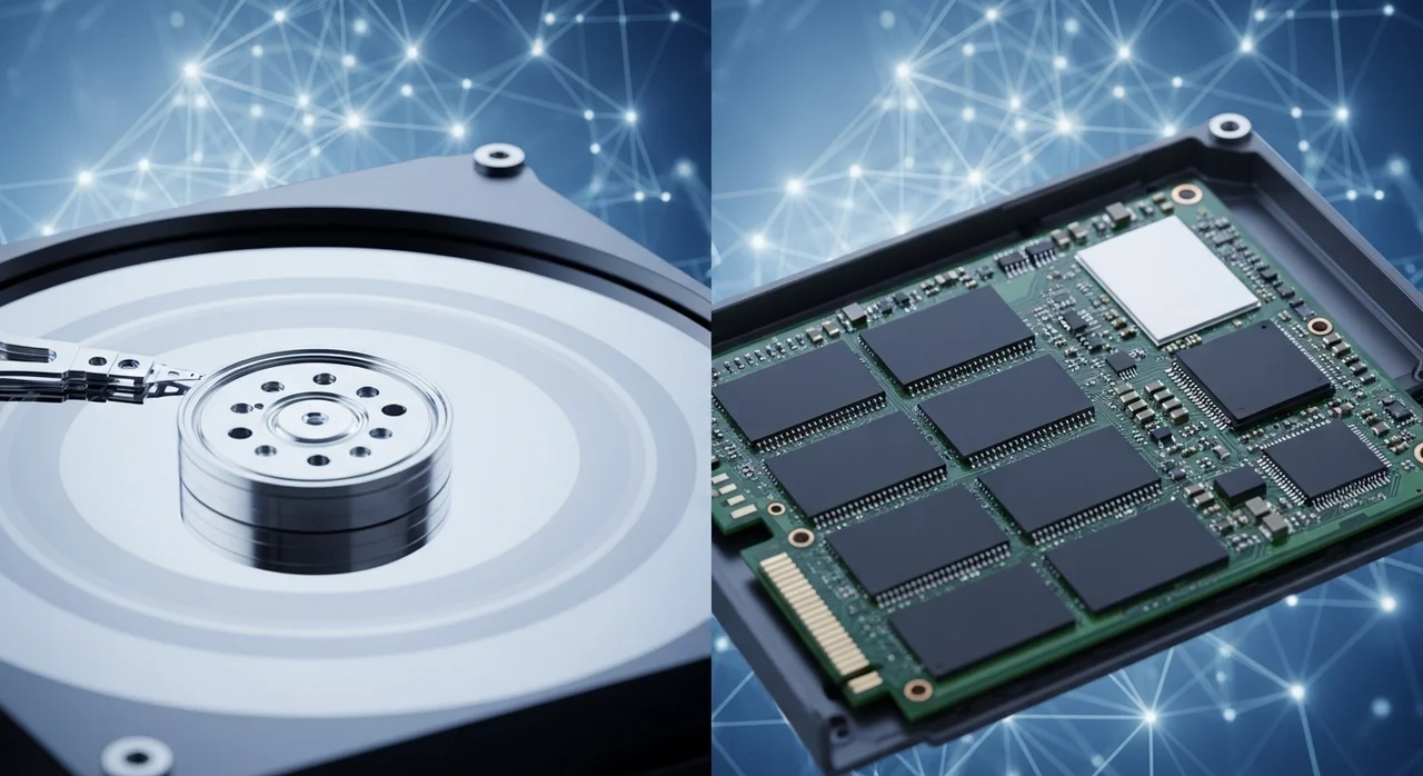 가장 기본적인 단계: 물리적 저장 장치의 원리