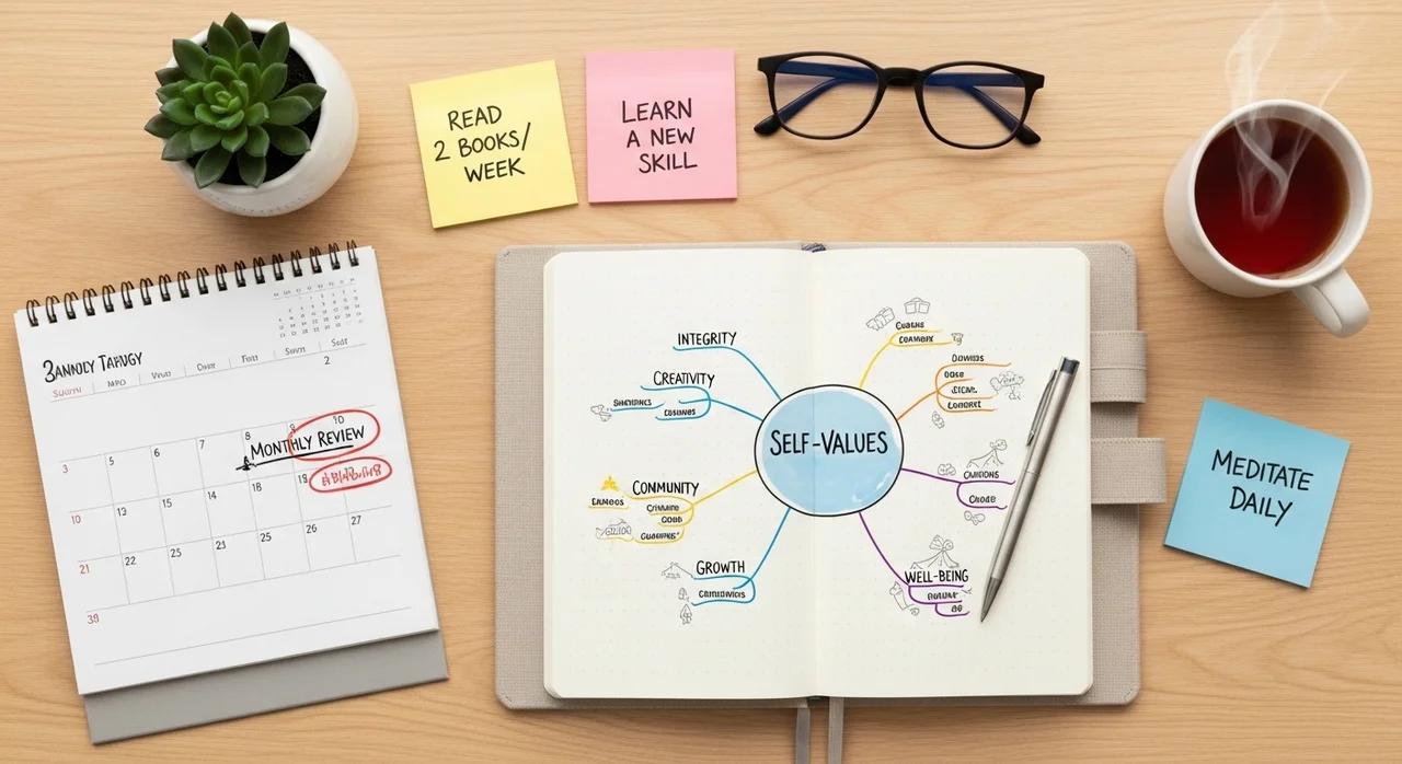 나만의 '자기 성장 기준'을 세우는 3단계 구체적 방법