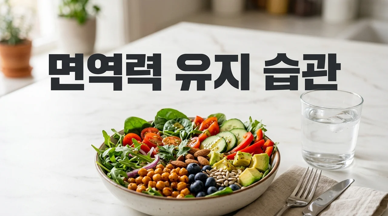 면역력 유지 습관: 건강한 사람이 매일 실천하는 7가지 비밀