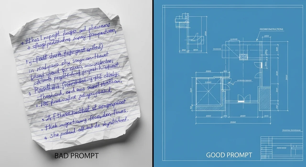 실전 예제: Before & After로 보는 프롬프트의 힘