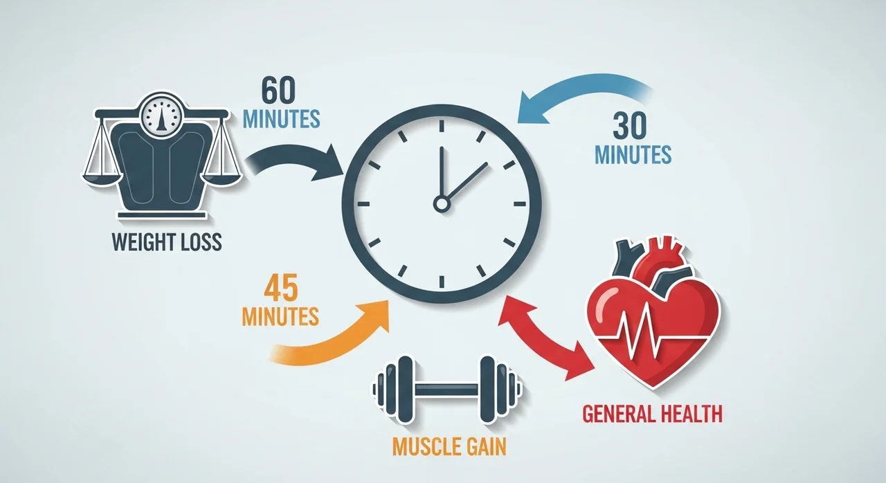 1단계: 목표에 따라 달라지는 운동 시간 공식