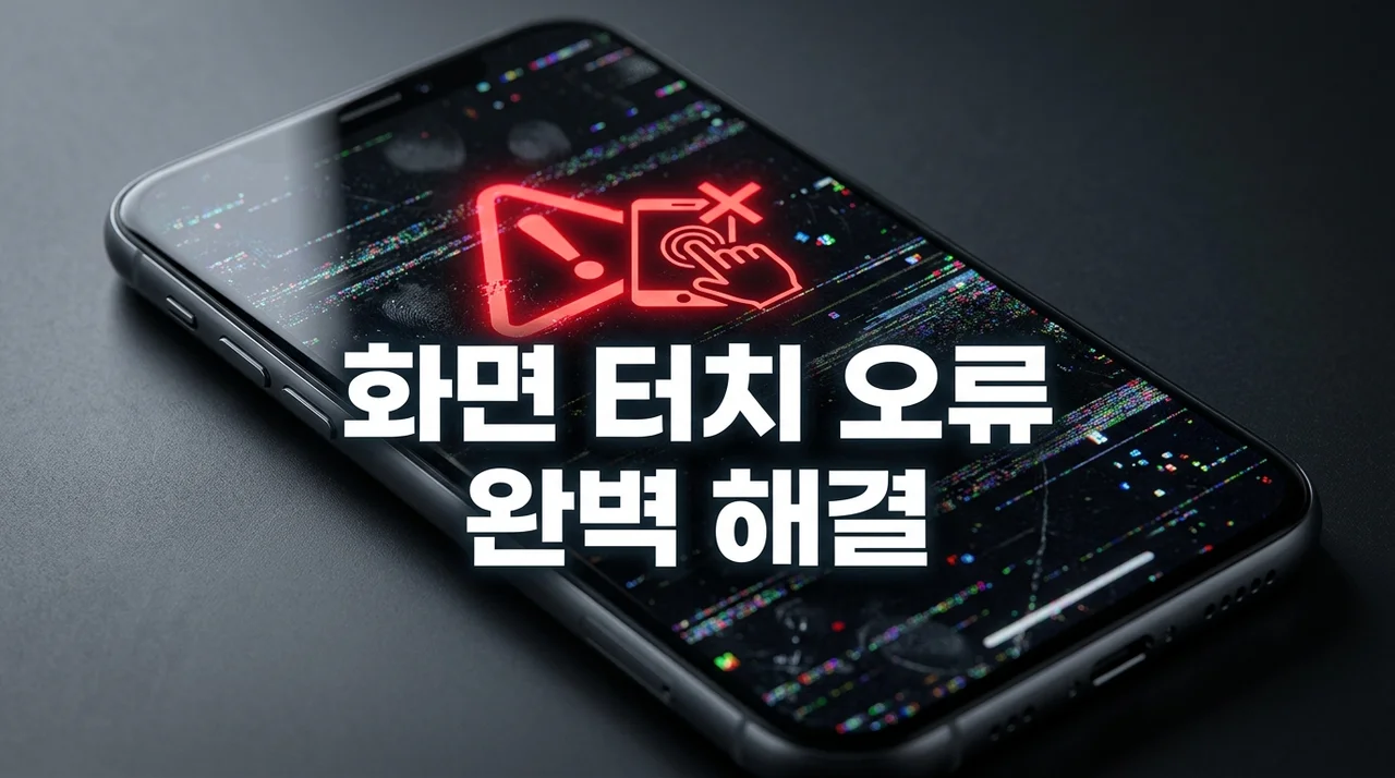 스마트폰 화면 터치 오류? 5분 만에 해결하는 5가지 방법