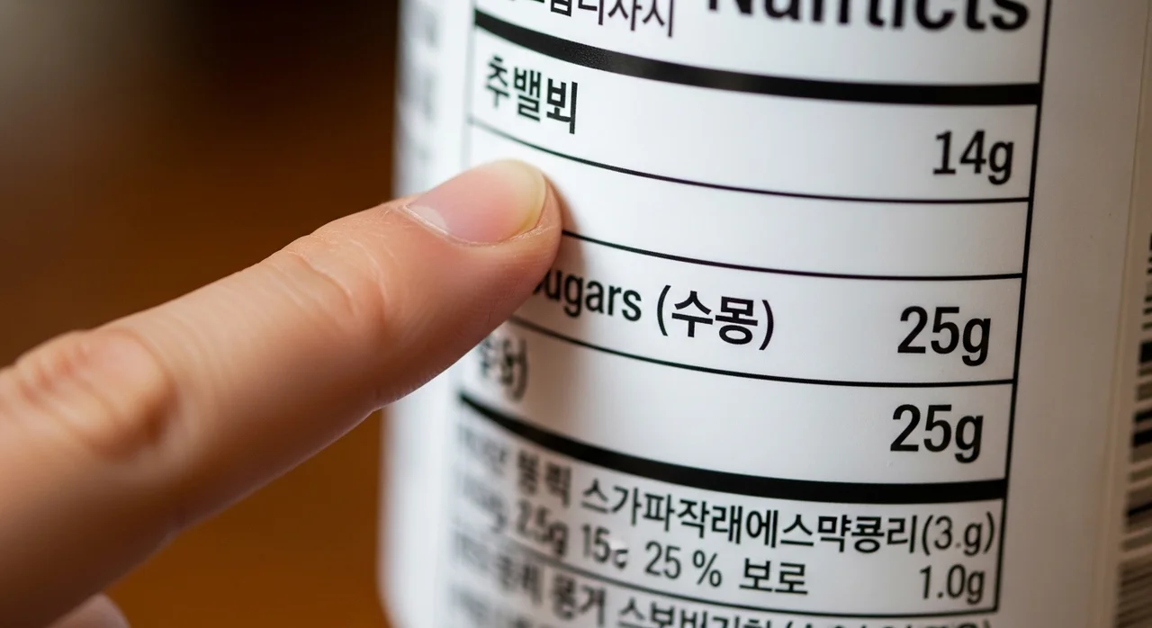 1단계: 영양정보표 확인, 숫자에 숨겨진 진실을 파헤쳐라!