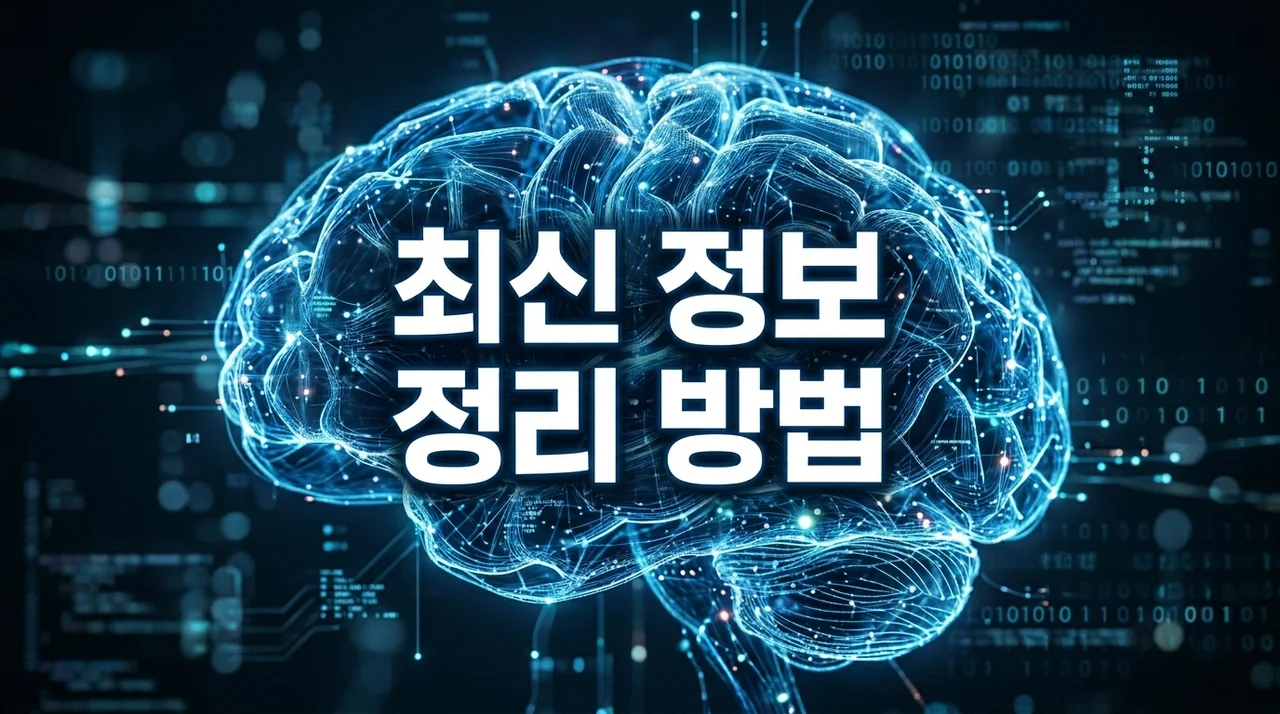 정보 과부하 탈출! 2026년 최신 정보 정리 방법 총정리