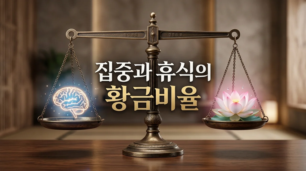 집중과 휴식의 황금비율: 번아웃 없이 생산성 200% 높이는 비법