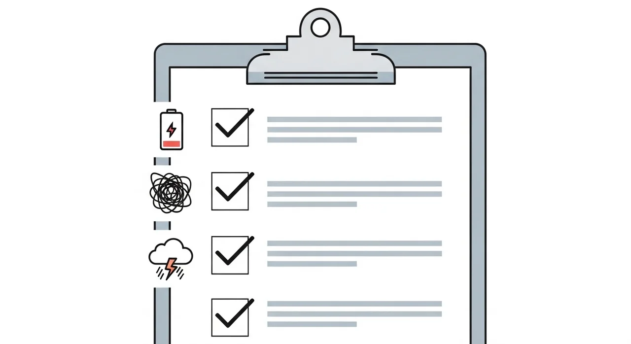 당신이 균형을 잃었다는 신호들