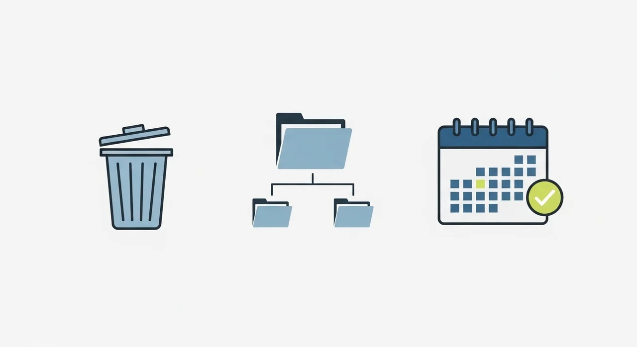 파일 정리, 시작이 반! 가장 먼저 해야 할 3가지 원칙