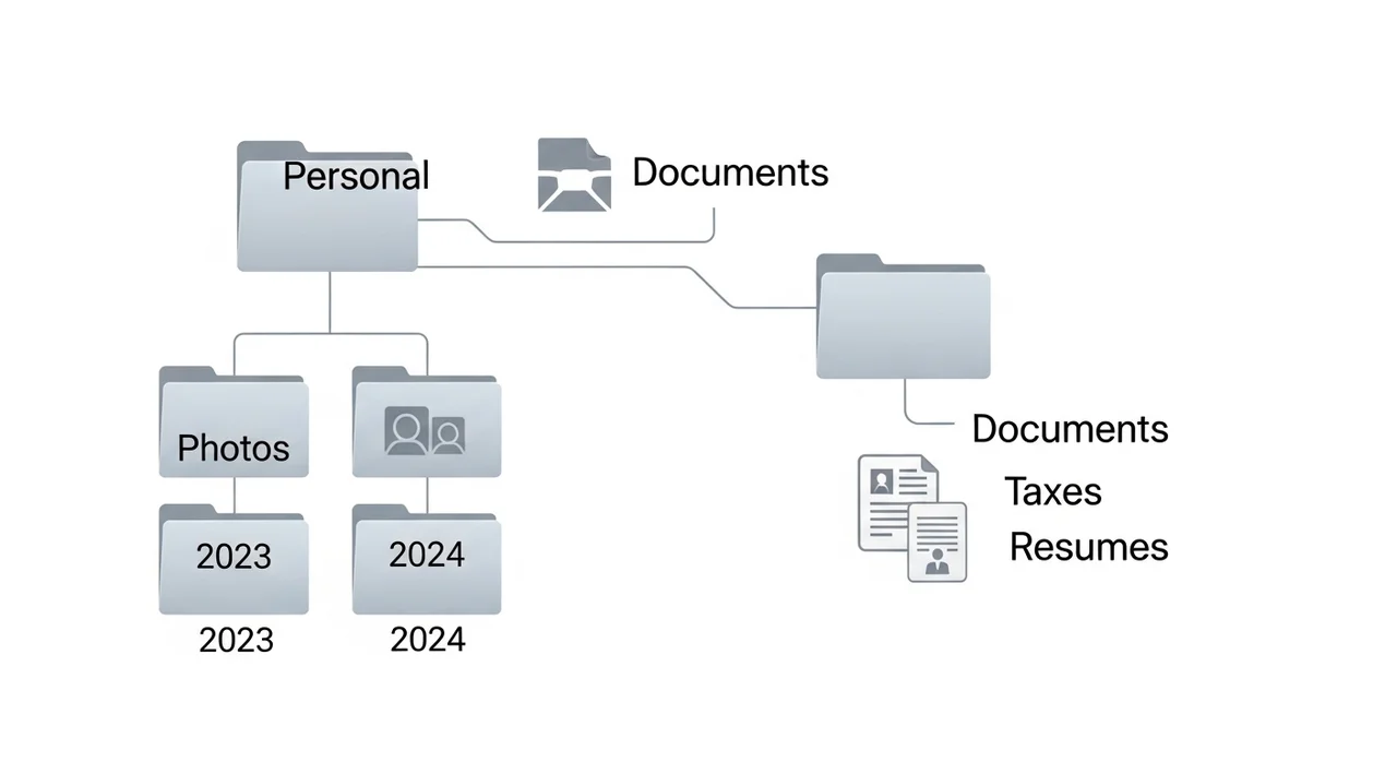 업무 효율 200% 상승! 만능 폴더 구조 만들기