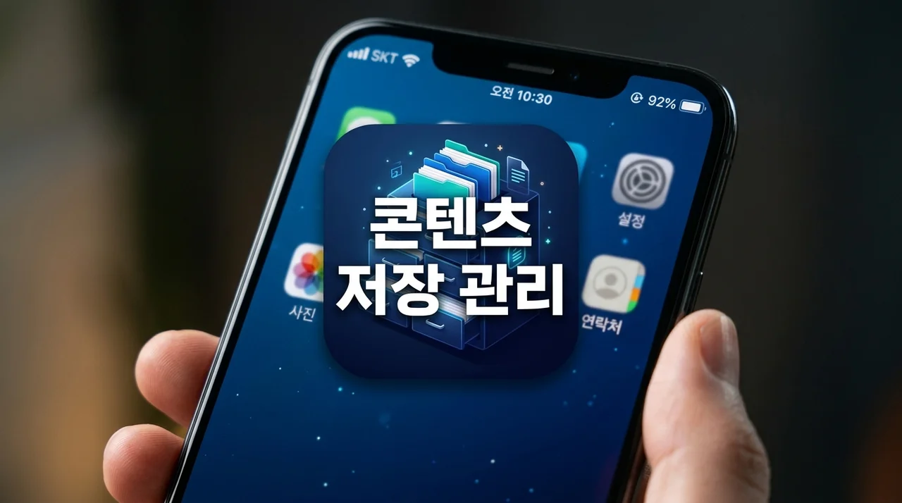 스마트한 콘텐츠 저장 관리: 용량 확보부터 보안까지 완벽 가이드