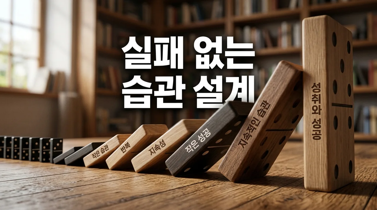 실패 없는 습관 설계 방법: 아주 작은 시작으로 인생 바꾸기