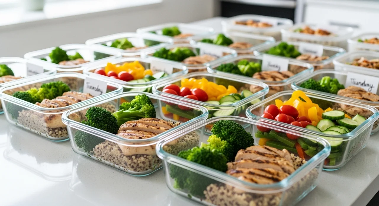 4단계: 시간 절약의 마법, '밀프렙(Meal Prep)' 활용하기