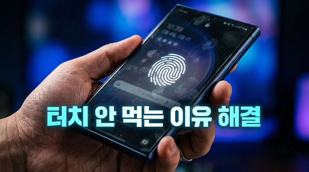 스마트폰 터치 안 먹는 이유, 5분 만에 해결하는 방법 총정리