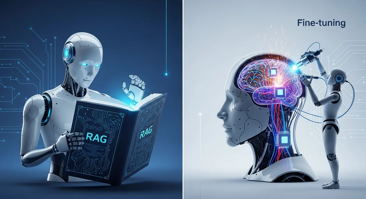 출력 구조 설계를 위한 첫걸음: RAG vs 파인튜닝, 무엇이 다를까?