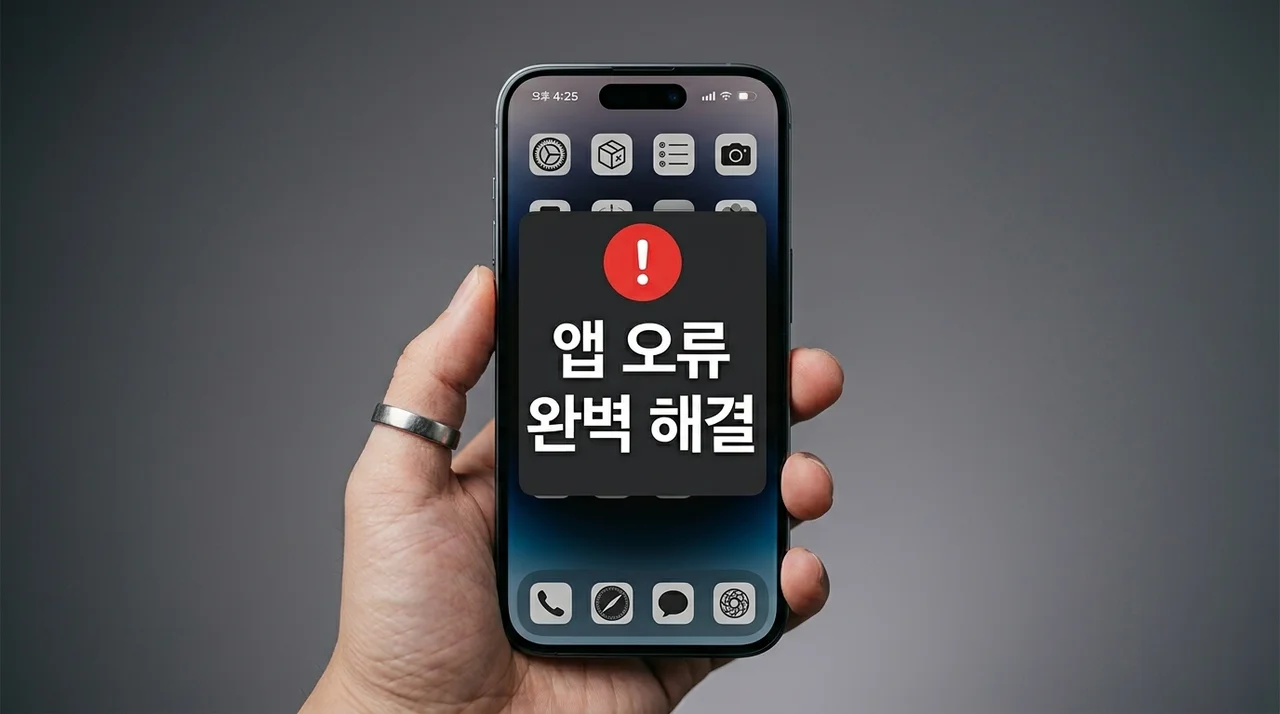 앱 데이터 오류 5분 해결! 초보자도 쉬운 완벽 가이드