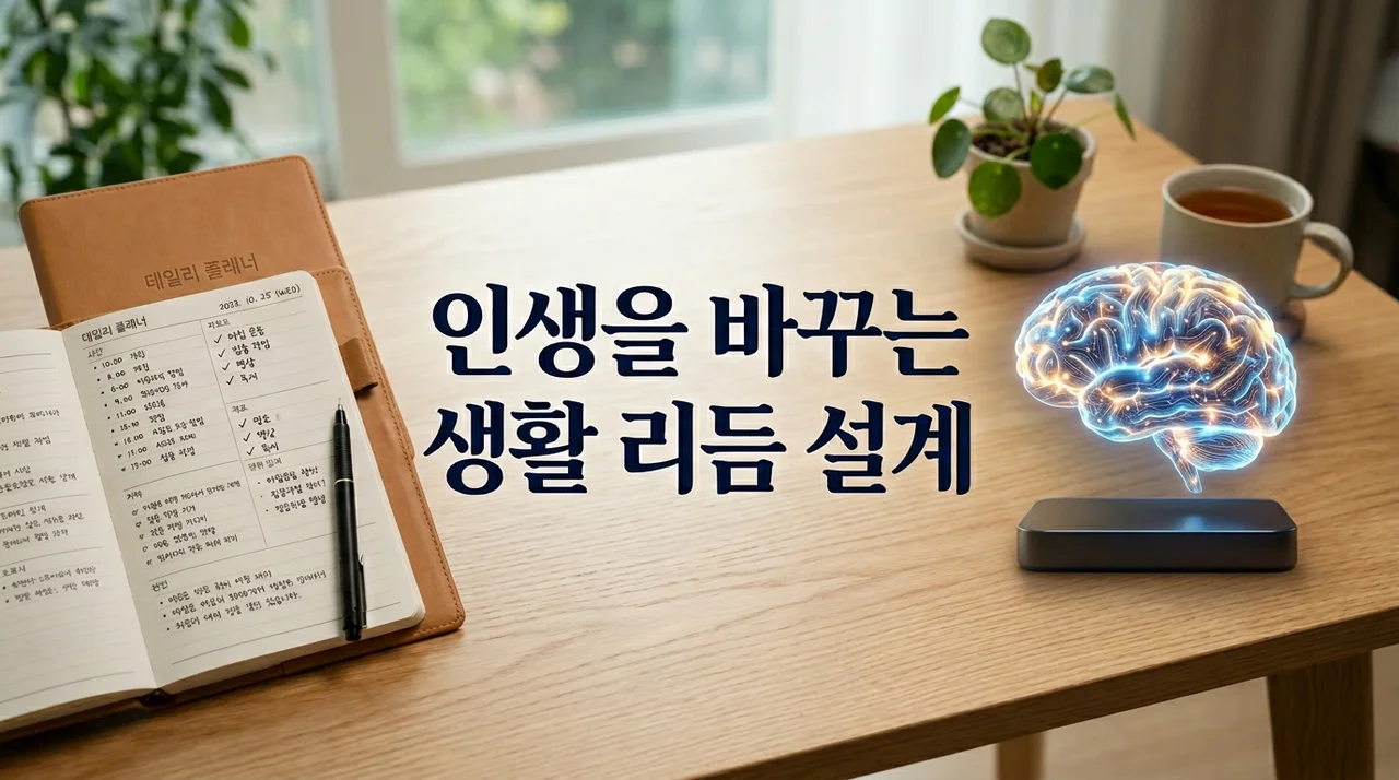 무너진 생활 리듬 설계, 활력 넘치는 하루를 만드는 5가지 비법