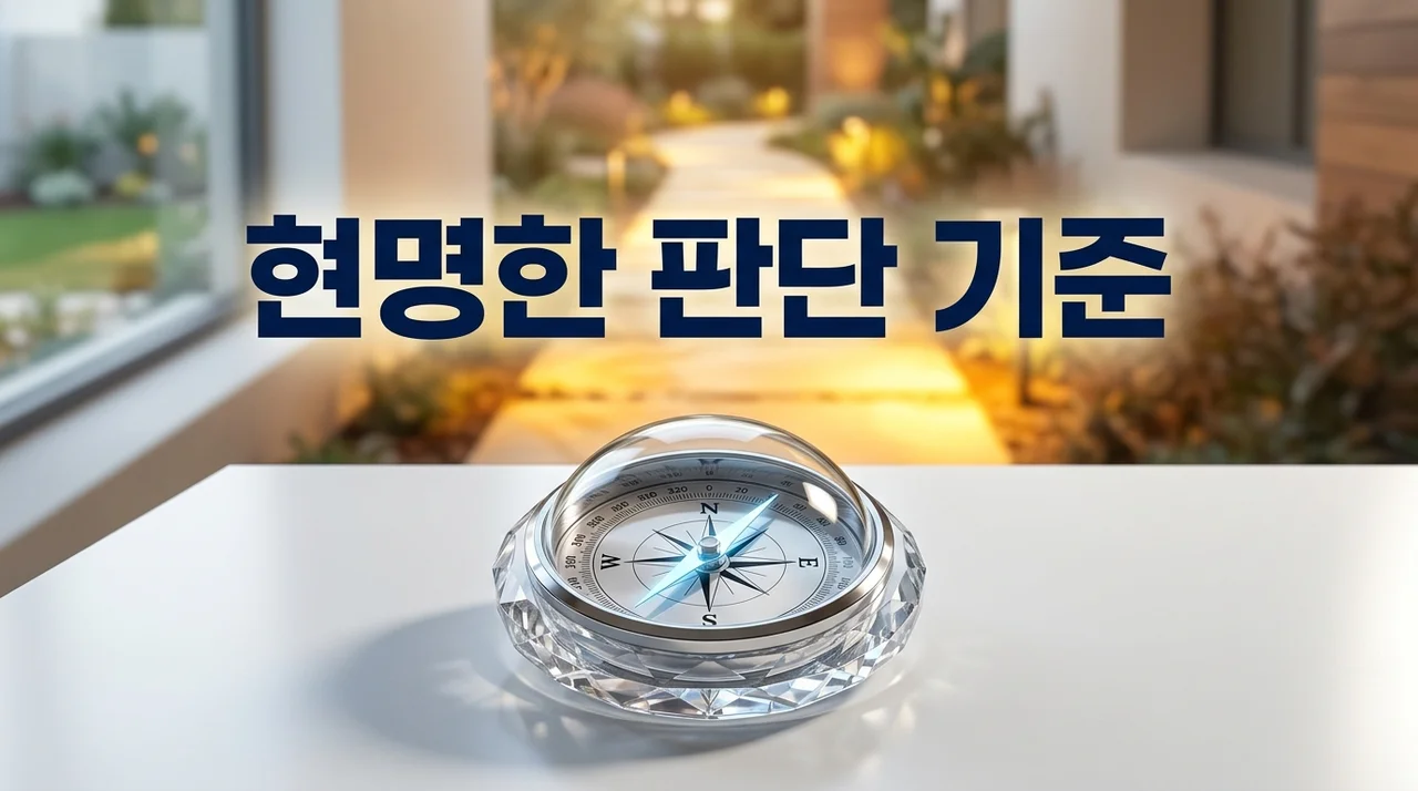 후회 없는 선택을 위한 판단 기준 세우는 방법 (5단계 가이드)