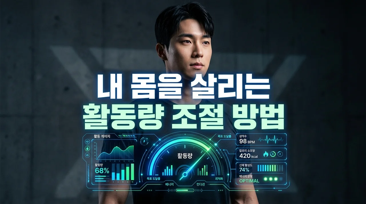 내 몸을 살리는 활동량 조절 방법: 과로와 무기력 탈출 비법