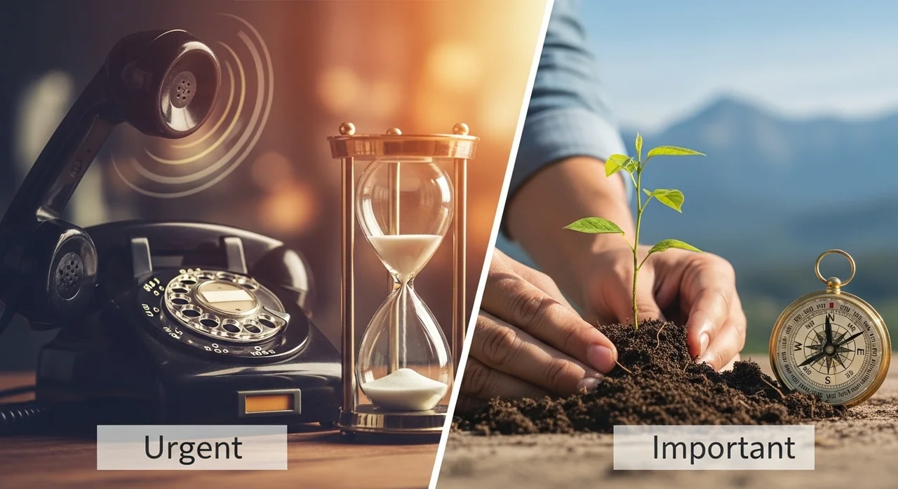 단순한 '할 일 목록'의 함정: 중요함과 긴급함의 차이