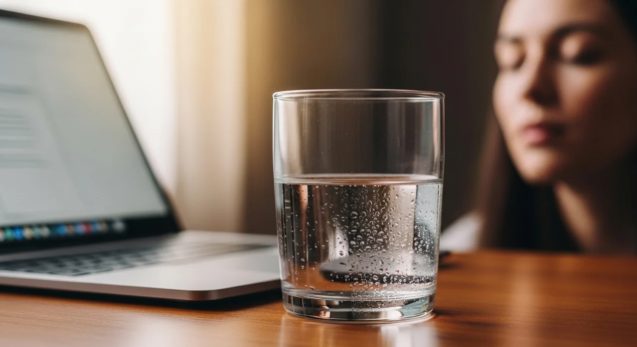 2. 촉촉한 눈을 위한 기본: 의식적인 눈 깜빡임과 충분한 수분 섭취