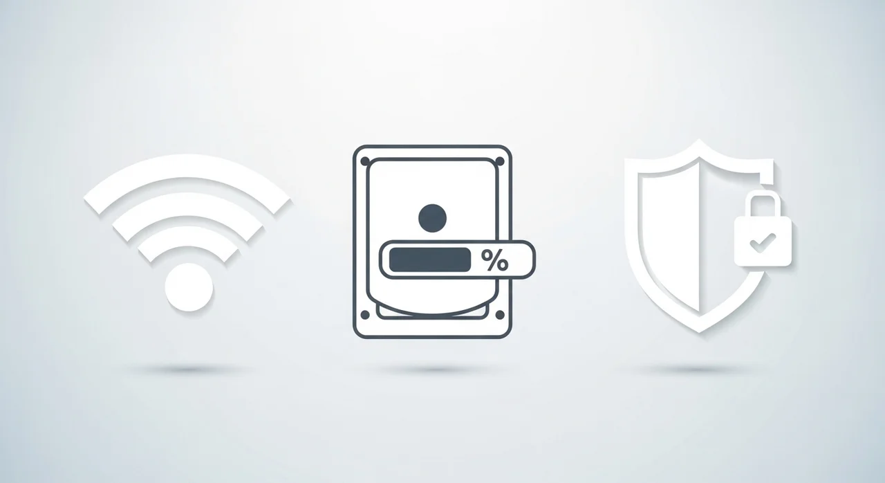 5단계: 혹시 이것도? 네트워크, 저장 공간, 권한 문제 점검