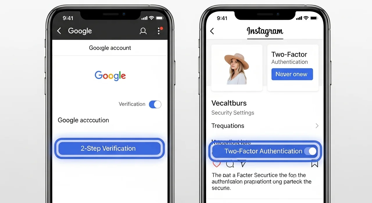 주요 서비스별 2단계 인증 설정 따라하기 (구글, 인스타그램 예시)