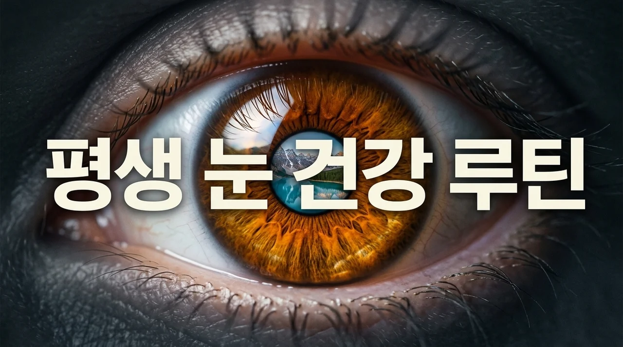 하루 5분 투자로 평생 시력 지키는 눈 건강 루틴 총정리