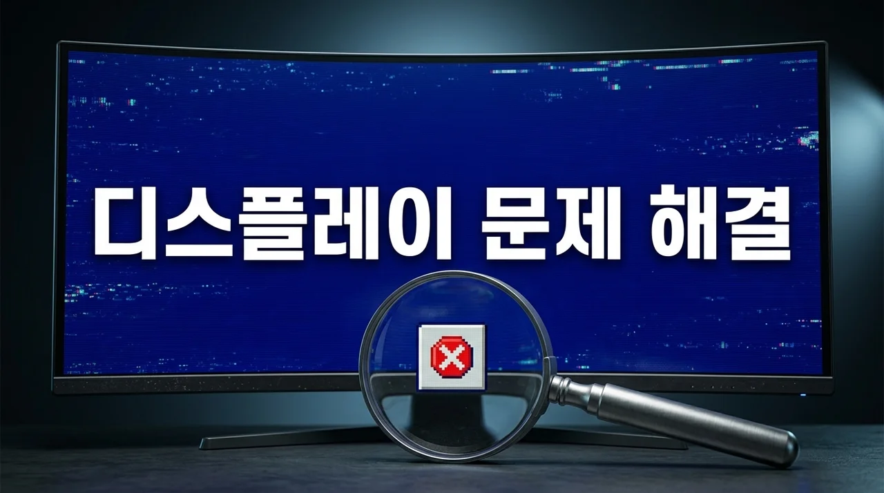 화면 깜빡임? 해상도 오류? 디스플레이 문제 해결 A to Z