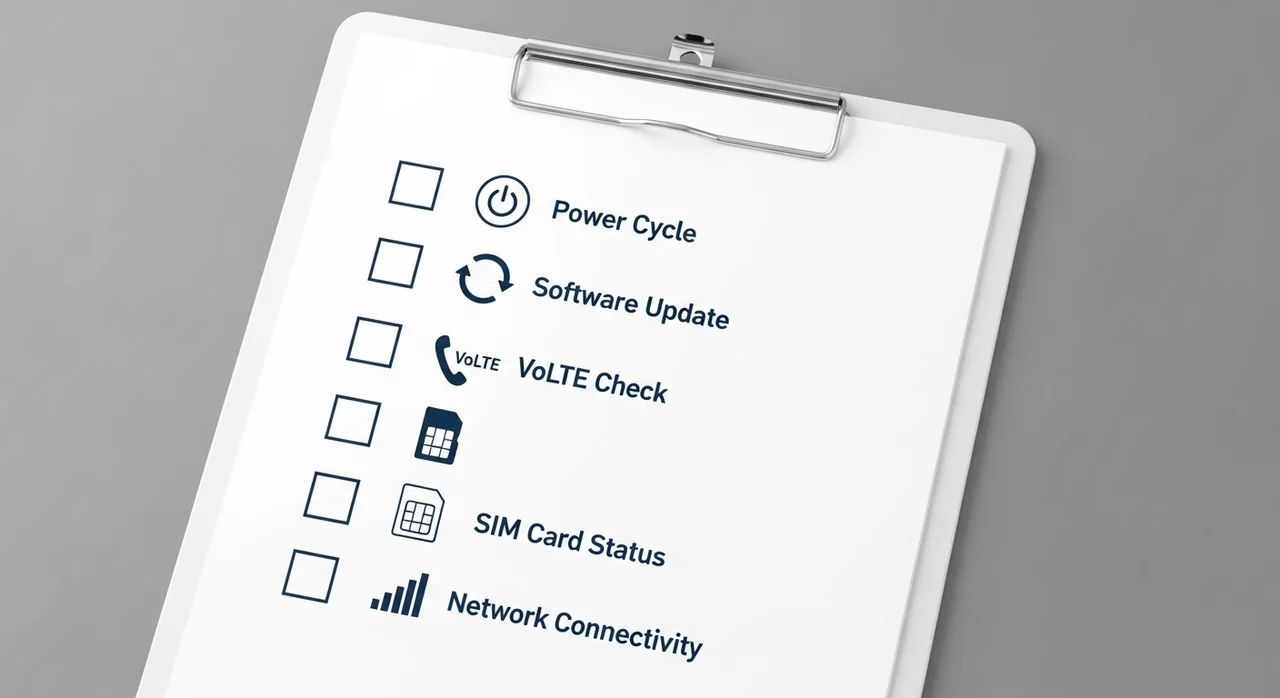 6. 최종 점검: 통화 끊김 해결을 위한 자가 진단 체크리스트