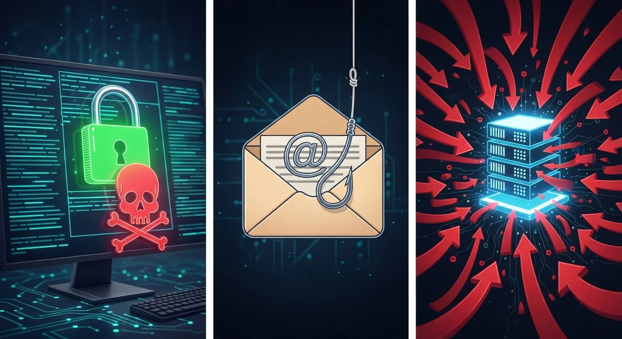 사례별 대응법: 랜섬웨어, 피싱, DDoS 공격