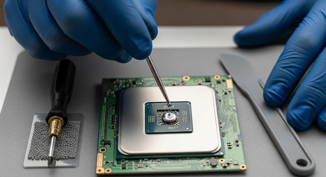 4단계: 최후의 수단, 서멀구리스 재도포