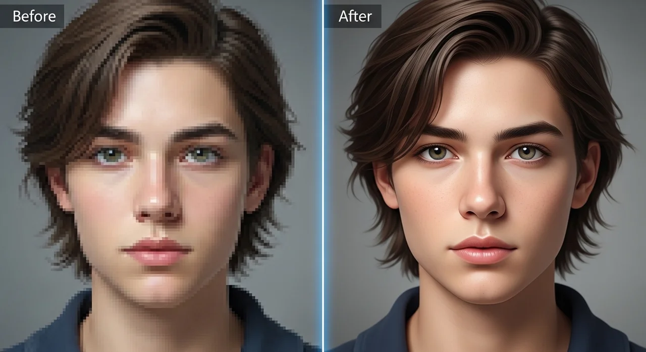 3. 이미지/영상 AI 화질 개선 방법: 업스케일링과 디테일 추가