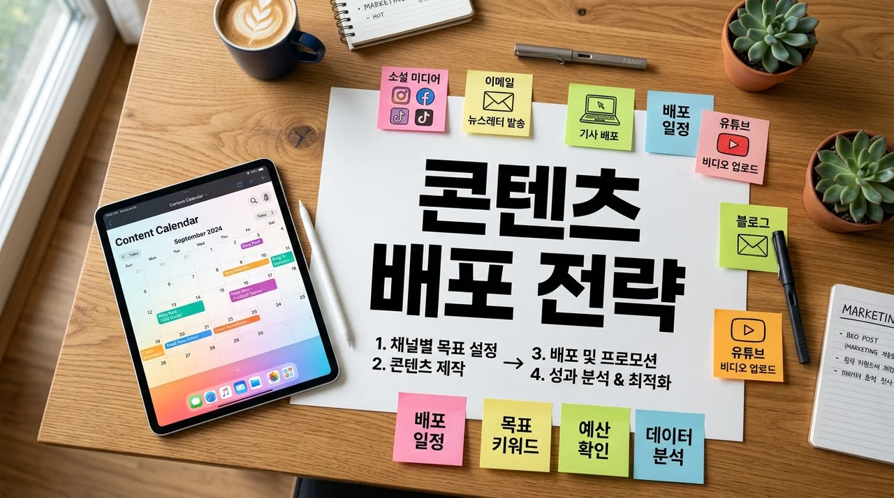 콘텐츠 배포 전략: 조회수 10배 높이는 5단계 핵심 비법