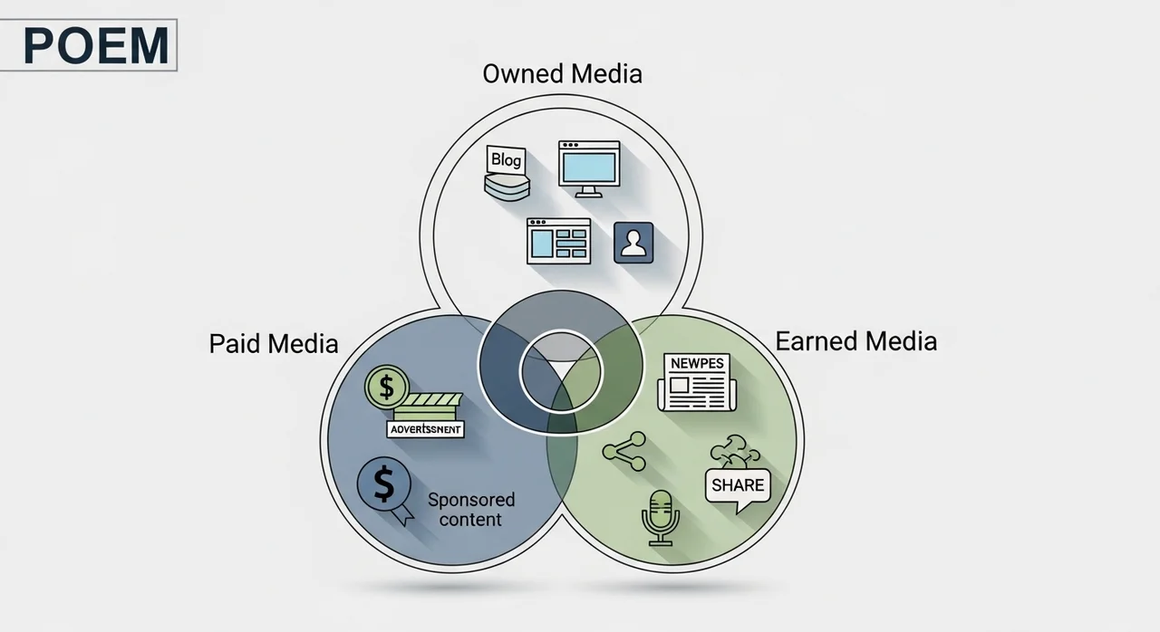 2단계: POEM 모델을 활용한 배포 채널 분석