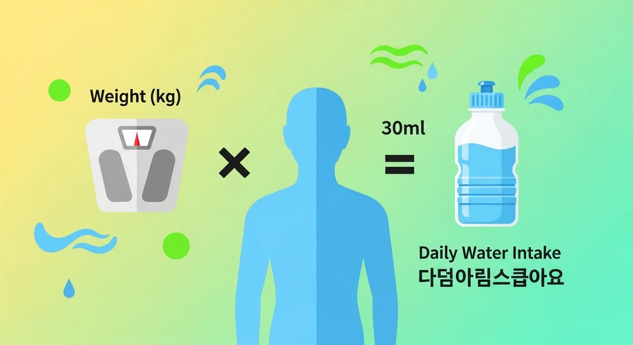 그렇다면, 하루에 물을 얼마나 마셔야 할까?