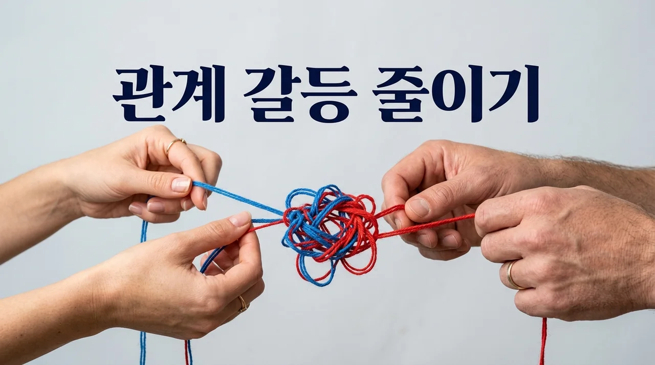 현명하게 관계 갈등 줄이기: 스트레스 없는 소통의 5가지 기술