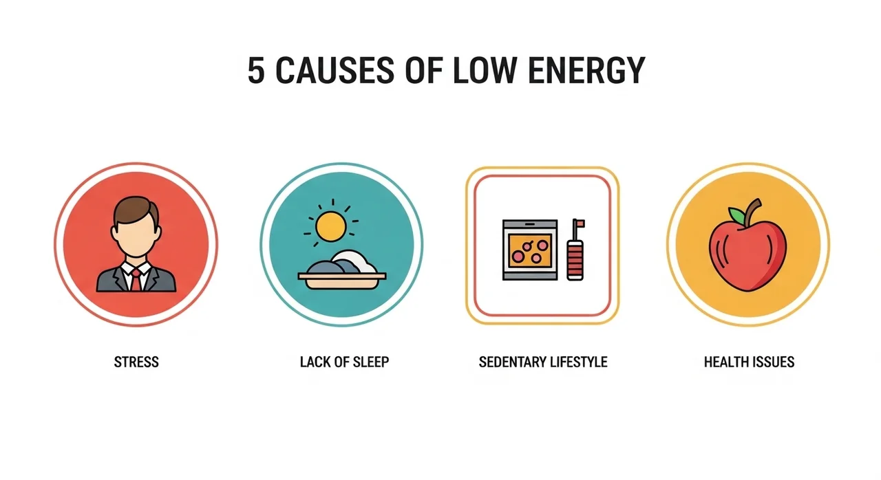 내 에너지는 어디로 갔을까? 주요 원인 5가지 분석