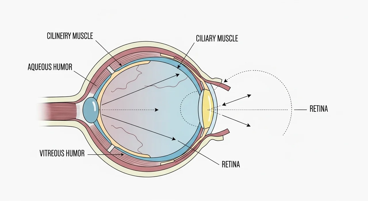 가까울수록 위험하다: 눈의 초점 조절과 피로의 메커니즘
