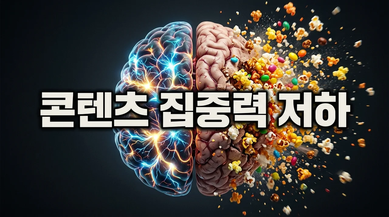 콘텐츠 집중력 저하, 숏폼 중독이 부른 '팝콘 브레인' 탈출법