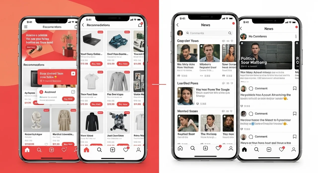 선택을 가두는 그림자: 추천 알고리즘의 부정적 영향