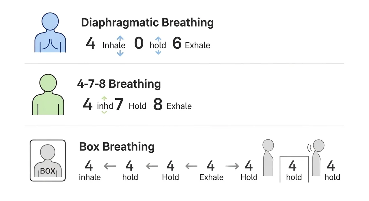 악순환을 끊는 3가지 핵심 호흡법 (초보자도 가능)
