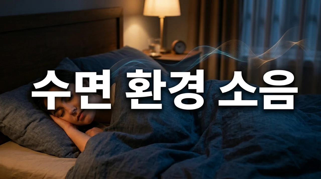 수면 환경 소음 영향, 당신의 잠을 망치는 주범 (해결책 총정리)