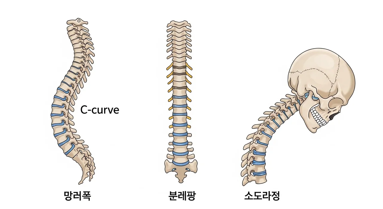 거북목 증후군과 일자목: 잘못된 목 각도가 보내는 위험 신호