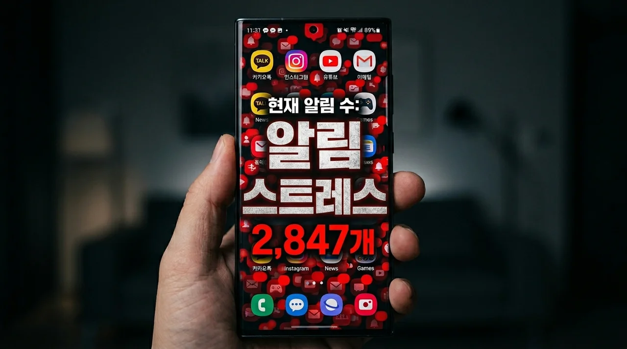 끊임없는 알림 스트레스 원인, 완벽 해결 가이드 (아이폰, 카톡)