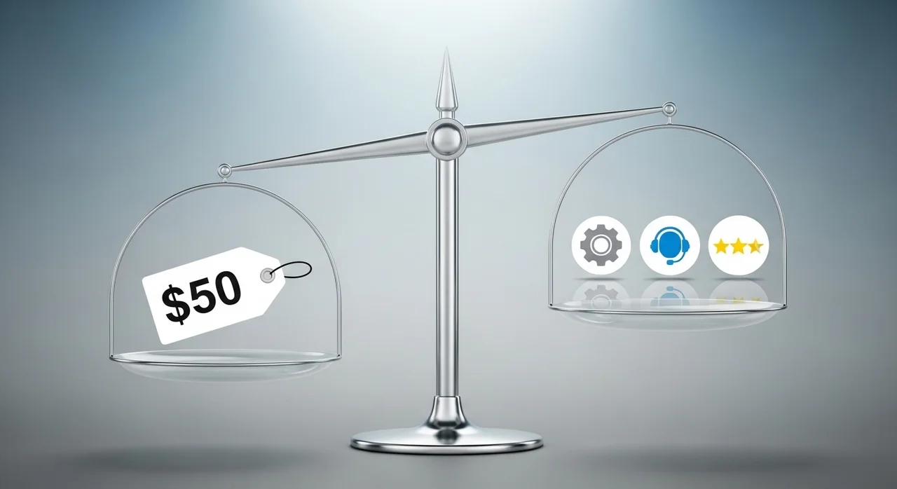 가격표 너머의 가치: 무엇을 함께 비교해야 할까?