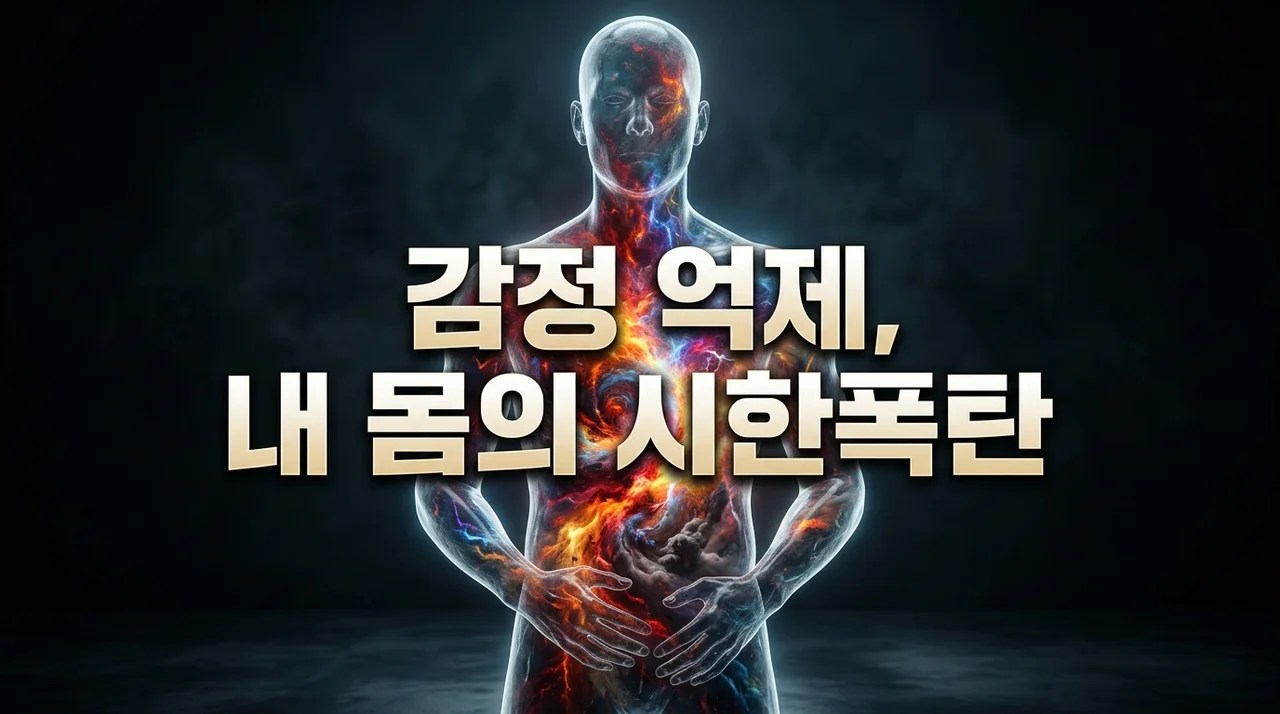 감정 억제, 몸이 보내는 위험 신호? 건강에 미치는 영향 총정리